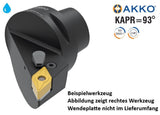 AC6 PDJNR 45165 15 H AKKO Monoblock-Drehhalter rechts
<br/>Polygonschaft kompatibel mit Capto 6