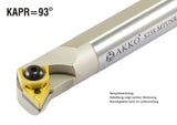 S50V MTUNL 16 AKKO Bohrstange ø 50 mm für TNM. 1604..
<br/>links, 93° Einstellwinkel