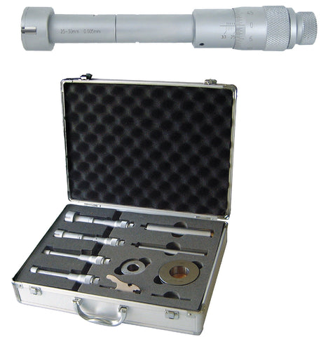 Satz 3-Punkt-Innenmessschraube DIN 863, 50-100 mm, Fabrikat OWT, Artikel-Nr.31556
