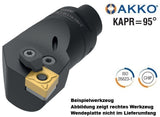 AC5 PCLNR 22110 12 H AKKO Monoblock-Drehhalter rechts
mit Polygonschaft, Schneidkopf kompatibel mit Capto 5