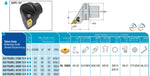 AC4 PDJNL 27060 15 H AKKO Monoblock-Drehhalter links
<br/>Polygonschaft kompatibel mit Capto 4