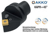 AC6 PSDNN 00065 15 H AKKO Monoblock-Drehhalter neutral
mit Polygonschaft, Schneidkopf kompatibel mit Capto 6