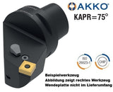 AC8 PSKNL 55080 19 H AKKO Monoblock-Drehhalter links
mit Polygonschaft, Schneidkopf kompatibel mit Capto 8
