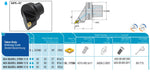 AC6 SDJCR 45065 11 H AKKO Monoblock-Drehhalter rechts
<br/>Polygonschaft kompatibel mit Capto 6