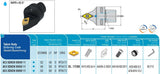 AC4 SDNCN 00050 11 AKKO Monoblock-Drehhalter neutralmit Polygonschaft, Schneidkopf kompatibel mit Capto 4