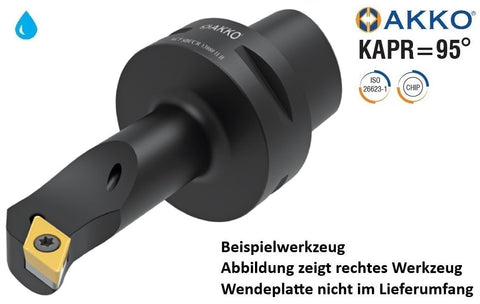 AC5 SDUCL 13080 11 H AKKO Monoblock-Drehhalter links
<br/>Polygonschaft kompatibel mit Capto 5