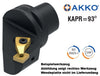 AC6 TCKNL 45065 16 H AKKO Monoblock-Drehhalter links
<br/>mit Polygonschaft, Schneidkopf kompatibel mit Capto 6