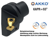 AC5 TCKNR 35060 12 H AKKO Monoblock-Drehhalter rechts
<br/>mit Polygonschaft, Schneidkopf kompatibel mit Capto 5
