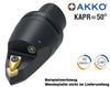 AC8 TCMNN 00150 16 H AKKO Monoblock-Drehhalter neutral
<br/>mit Polygonschaft, Schneidkopf kompatibel mit Capto 8