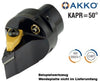 AC6 TVVNN 00065 16 H AKKO Monoblock-Drehhalter neutral
mit Polygonschaft, Schneidkopf kompatibel mit Capto 6