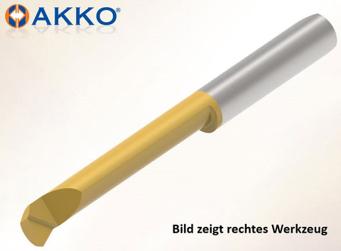 Mini-Cut-Einsatz aus VHM zum Innendrehen ødmin=6.2 mm  
<br/>Nutzlänge=35.60 mm, Hersteller AKKO