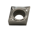 CCGX 09T308-FN1 LA212, LÖWE-Dreh-Wendeschneidplatte, positiv für Schlichtbearbeitung,
<br/>ER 0,8 mm, Hartmetallsorte für Alu und NE-Metalle