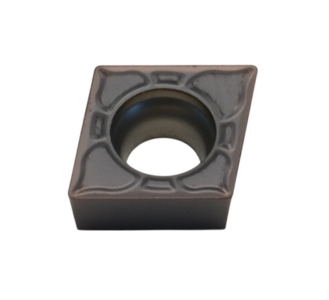 CCMT 09T304-FM1 LA317, LÖWE-Dreh-Wendeschneidplatte, positiv für Schlichtbearbeitung,
<br/>ER 0,4 mm, Hartmetallsorte für VA