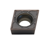 CCMT 060204-FM1 LA317, LÖWE-Dreh-Wendeschneidplatte, positiv für Schlichtbearbeitung,
<br/>ER 0,4 mm, Hartmetallsorte für VA