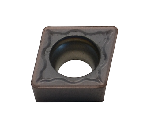 CCMT 09T308-MM1 LA317, LÖWE-Dreh-Wendeschneidplatte, positiv für mittlere Bearbeitung,
<br/>ER 0,8 mm, Hartmetallsorte für VA