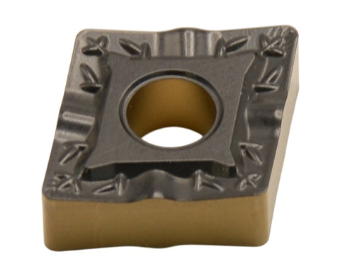 CNMG 120408-MP2 LA314, LÖWE-Drehplatte, mittlere Bearbeitung,
<br/>ER 0,8 mm, Hartmetallsorte für Stahl