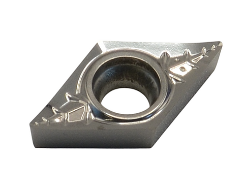 DCGX 070202-FN1 LA212, LÖWE-Dreh-Wendeschneidplatte, positiv für Schlichtbearbeitung,
<br/>ER 0,2 mm, Hartmetallsorte für Alu und NE-Metalle
