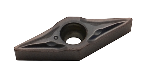 VBGT 110302-FPM1 LA317, LÖWE-Dreh-Wendeschneidplatte, positiv für Schlichtbearbeitung,
<br/>ER 0,2 mm, Hartmetallsorte für Stahl und VA