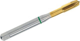 HSSE-PM-TiN Durchgangsloch-Gewindebohrer M 6  
<br/>Völkel, TiN-beschichtet für Stahl bis 1000 N/mm2