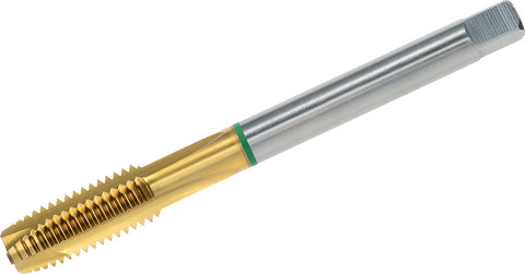 HSSE-PM-TiN Durchgangsloch-Gewindebohrer M 14  
<br/>Völkel, TiN-beschichtet für Stahl bis 1000 N/mm2