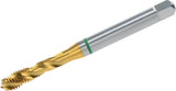 HSSE-PM-TiN Sackloch-Gewindebohrer M 8  
<br/>Völkel, TiN-beschichtet für Stahl bis 1000 N/mm2