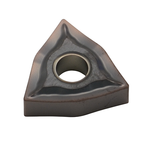 WNMG 080404-FM1 LA317, LÖWE-Dreh-Wendeschneidplatte, negativ zum Schlichten,
<br/>ER 0,4 mm, Hartmetallsorte für VA