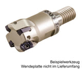AHFM-EP1003-D20-M10-L30-Z03 AKKO Einschraub-Hochvorschubfräser M10 ø20mm