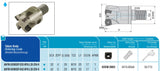 AHFM-SO0803P-D32-M16-L35-Z04-H AKKO Hochvorschub-Einschraubfräser ø 32 mm<br/>Einschraubgewinde M16, DCON=17 mm, DC SFMS=29 mm, LF=35 mm, ZEFP=4, APMX=1 mm