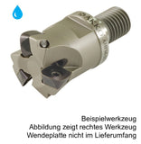 AHFM-SD1205-D42-M16-L43-Z03-H AKKO Hochvorschub-Wechselkopf SD.. 1205.. ø42mm