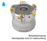 AHFM-JO09-D063-A22-Z05-H AKKO Hochvorschub-Aufsteckfräser JOMU 0905.. ø63mm