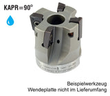 AFM90-AP16KR-D125-B40-Z10-H AKKO Aufsteck-Messerkopf 90° ø125mm für AP.. 1604..