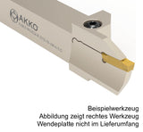 AAKT-WGX24-R-2525-58-100-6-T32 AKKO Halter für Außen-Plananstich