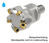 AHFM-WN0503-D32-M16-L43-Z04-H AKKO Hochvorschubfräser Einschraubfräser WN 0503