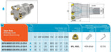 AHFM-WN0503-D35-M16-L43-Z04-H AKKO Hochvorschubfräser (Einschraubfräser) ø 35 mm<br/>für WN.. 0503, Einschraubgewinde M16, LF=43 mm, Z=4