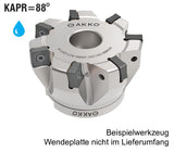 AFM88-SN12SC-D100-A32-Z08-H AKKO Messerkopf Aufsteckfräser KAPR88 ø100mm