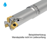 AHFM-LN06-D20-C20-L160-Z03-H AKKO Hochvorschub-Schaftfräser LN06