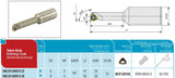SWLCR-D06X10-22 AKKO Feinbohrstange ø6 mm<br/>für WCGT 020104L, DCON=12 mm, LF=47 mm, rechts