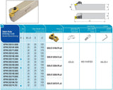 ATPVK 2525 M3.56X3 AKKO Stechhalter Schaft 25x25 mm<br/>für Poly-V-Nuten, LF=150 mm, Teilung 3,56 mm, Z=3