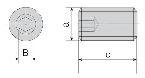 AKKO Axial-Einstellschraube für Außendrehhalter mit Innenkühlung
<br/>
