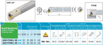 A25R PTFNR 16C Akko-Bohrstange ø 25 mm für ISO-WSP TNM. 1604..
<br/>rechts, 90° Anstellwinkel, mit Innenkühlung