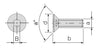 AKKO Schraube für Unterlage für T-System
<br/>