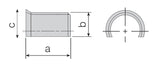 AKKO Befestigungsfeder für P-System
<br/>