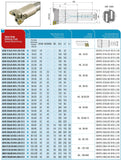 AKKO  - Einstellbarer Schrupp-Spindelkopf ø 90-120 mm, Bohrtiefe 230 mm
<br/>kompatibel mit ISO CC.. 1204.., mit Innenkühlung