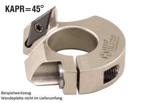 AKKO  45°-Fasring ø12,5 für Vollbohrer
<br/>für Wendeplatte VBMT 1103..