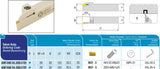 AKKO Außen-Stechhalter, kompatibel mit Sumitomo-Stechplatte WCF.-3
<br/>links, Schaft 20 x 20 mm