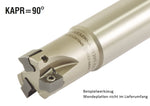 AKKO Wendeplatten-Schaftfräser ø 25 mm, 90°, kompatibel mit XTC-GSC ANKX 1207..
<br/>Schaft-ø 25, ohne Innenkühlung, Z=2