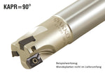 AKKO Wendeplatten-Schaftfräser ø 25 mm, 90°, kompatibel mit Mitsubishi AO.. 1236..
<br/>Schaft-ø 25, ohne Innenkühlung, Z=2
