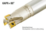 AKKO Wendeplatten-Schaftfräser ø 25 mm, 90°, kompatibel mit Safety-Pramet RT 1606
<br/>Schaft-ø 25, mit Innenkühlung, Z=2