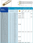 AKKO Hochvorschub-Schaftfräser ø 32 mm für Wendeplatten, kompatibel mit ISO RD.. 1003
<br/>Schaft-ø 32, ohne Innenkühlung, Z=2