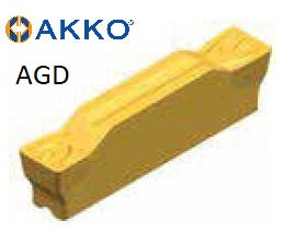AKKO-Wendeplatte AGD2502-MT AP1225 für Stechwerkzeug
<br/>Hartmetallsorte für Stahl